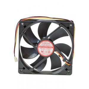 EC12025H12BA, Вентилятор 12В, 120х120х25мм , подш. качения, 2600 об/мин