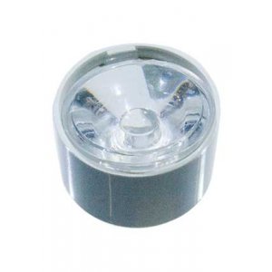 Линза для светодиода 45 градусов, белый корпус