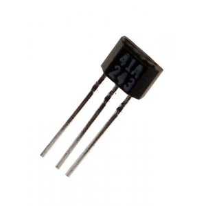 SS441A, датчик Холла униполярный 115/20Гаусс, TO92 (TLE4905L)