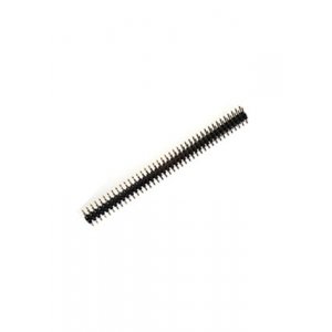 PLD2-80, вилка штыревая 2мм 2x40 прямая