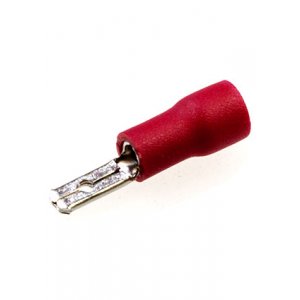 РПИ-П 1.5-(2.8), Клемма ножевая изолированная штекер 2.8мм 0.5-1.5 мм2