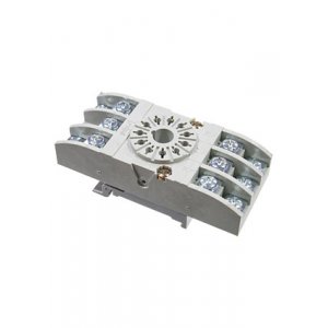 GZU11-01, Цоколь к реле R15 3 перекл. контакта на рейку DIN35