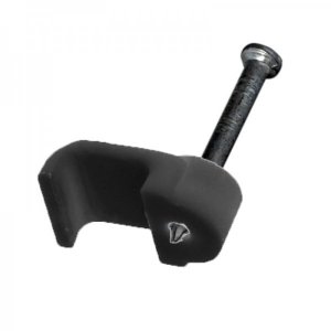 Крепеж кабеля плоский  8 х 3 мм, черный (упак. 50 шт)  REXANT