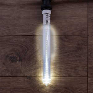 Сосулька E27 30 см, 230 В, двухсторонняя, 24x2 LED БЕЛЫЕ