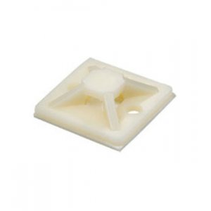 07-2030, Площадка под хомут 30 мм х 30 мм, упаковка 100шт.,белая