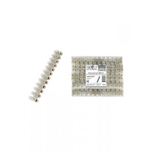 SQ0510-0205, клеммный зажим винтовой ЗВИ-30, 30А полиэтилен 6-16 кв.мм, 12 пар