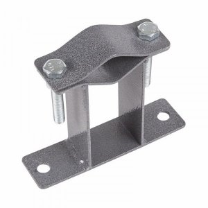 Кронштейн для мачт плоский 100мм П-образный  REXANT