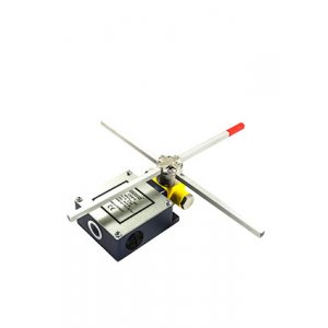 B101FK, Кнопка с фиксацией красная (2НО)