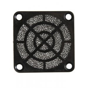 FGF-40/P, Фильтр для вентилятора 40х40мм (пластик)  нар. размер 43х43 мм