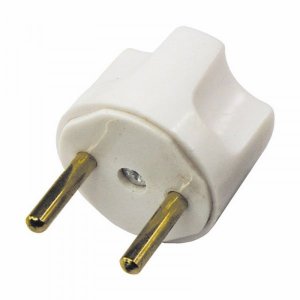 FD-1962 сетевой переходник "питер" белый  REXANT