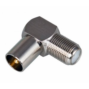 ПЕРЕХОД  гн F - шт TV  угловой  (03-153)  REXANT