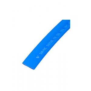 F32-10 BE, термоусадочная трубка  10/5  мм 2:1 синяя (1м)