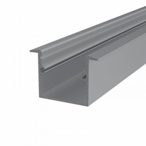 Профиль врезной алюминиевый 3725-2 REXANT, 2 метра