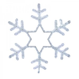 Фигура световая "Снежинка" мерцающая LED 55 см(Flashing)