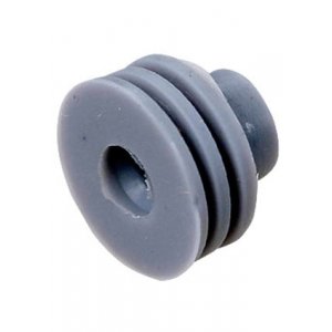 TE-179 003 СЕРЫЙ, TE-179 003, Фиксатор для провода, dвнеш.=1.00мм, dвнут.=0.80мм, серый