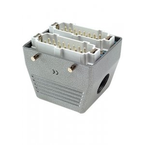 EBM32FU10, Вилка, боковой ввод, 32 полюса, 16А