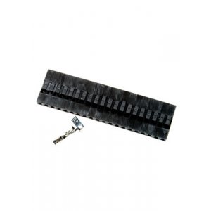 BLS-20, гнездо на кабель шаг 2.54мм 1x20 с контактами