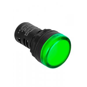 828167, Индикатор ND16-22DS/4C зеленый, компактный, встр. конденсатор, IP65 АС230В