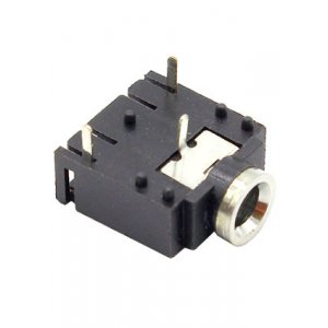 CKX-3.5-12, гнездо аудио 3.5мм стерео пластик на плату