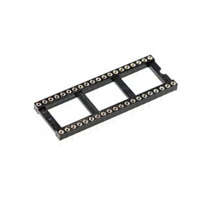 TRL-40, панелька для микросхем DIP 40 контактов шир. DS1001-01-40BT1WSF6S SCLM-40