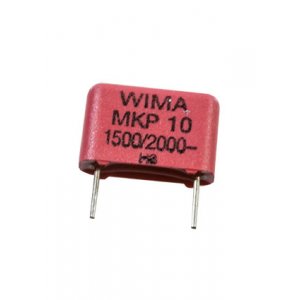 MKP1U011503C00JSSD, MKP-Folienkondensator radial bedrahtet 1500 pF 2000 V/DC 5 % 10 mm (L x B x H) 1