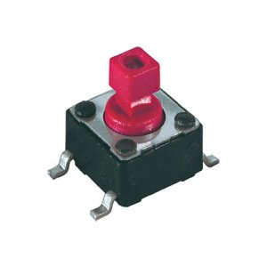 DTSM-644R-V-T/R, кнопка тактовая SMT 6x6 H 7.3мм 160gf