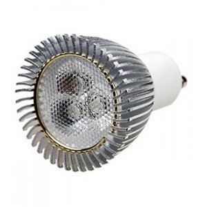 ECOSPOT GU10 A5-3x1W White, Св.диод.лампа 3W,цоколь GU10,(мощ.35W)