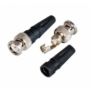 РАЗЪЁМ  штекер  BNC  под винт  с колпачком  (02-001)  REXANT