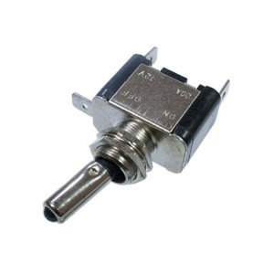 ASW-07DB, тумблер с led подсветкой синей 12В 20А