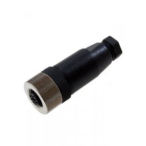 K-DOS-1205-G, разъем гнездо для датчика накидная гайка М12 5 контактов IP67 аналог DOS-1205-G