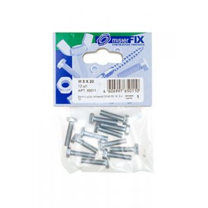 65011, болт с ш/гр головкой DIN 933 M 5х20