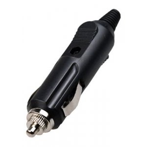 3-402, штекер автоприкуривателя с предохранителем пластик на кабель