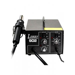 LUKEY-902, станция паяльная термовоздушная + паяльник