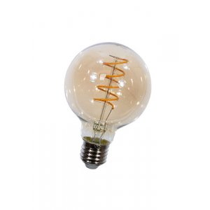 LED Fil Heliax Globe80 5.5W Dim 820 E27, лампа светодиодная, 5.5Вт, 2000K, E27