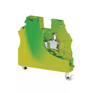 AVK2,5TRD (земля), 334170 Клеммник на DIN-рейку 2,5 мм.кв.