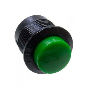 PBS-26B, кнопка off-(on) без фиксации зеленая