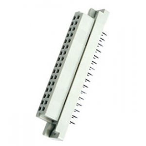 148-F232T, DIN41612 розетка 16x2 ряда AB 32 контакта