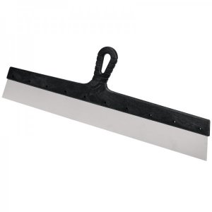 Шпатель фасадный 600 мм нержавеющая сталь, пластмассовая ручка