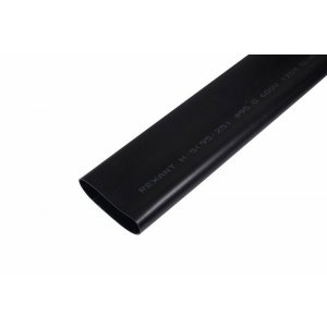 Термоусадка клеевая  95,0 / 29,0 мм, (3-4:1), черная (упак. 2 шт. по 1 м)  REXANT