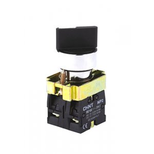 574235, Переключатель NP2-BD35 , 3 положения с фиксацией, 1НЗ +1НО IP40