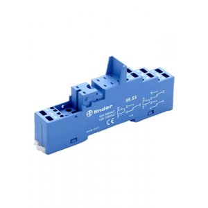 95.55SMA, Розетка с безвинтовыми клеммами (пружинный зажим) для реле 40.51, 40.52, 40.61, 44.52, 44.