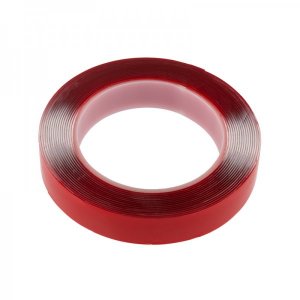 Двухсторонний скотч, прозрачный на 100% акриловой основе 20 мм (ролик 5 м)  REXANT