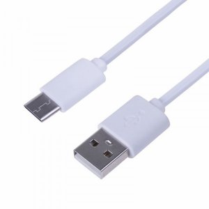 Шнур USB 3.1 type C (male) - USB 2.0 (male) 1M белый REXANT