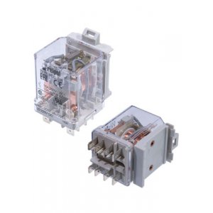 RUC-2012-VA-1220-L, Реле электромагнитное, 2 CO, Uобмотки 220ВDC, 16A/250ВAC