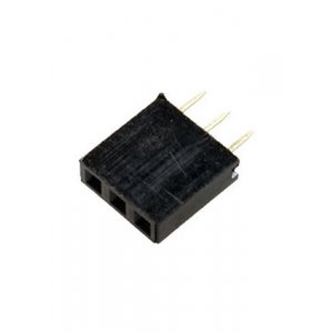 PBS-3, гнездо на плату шаг 2.54мм 1x3 прямое