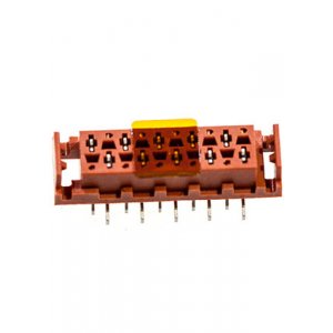 8-338069-0, розетка на плату для плоского кабеля 1.27мм SMD Micro-MaTch