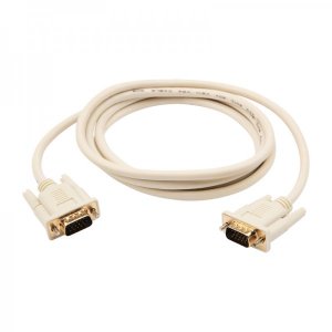 Шнур VGA - VGA с ферритами, длина  1,8 метра, серый (GOLD)  REXANT