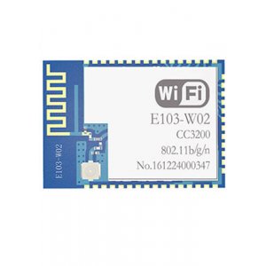 E103-W02, модуль WiFi, CC3200, 2.4GHz, UART, 0.3 км