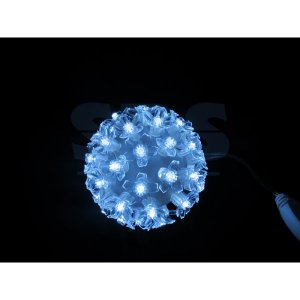 Шар светодиодный, диаметр 12 см, цвет белый