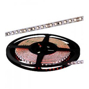RT2-5000 24V RED, 2X,красная гибкая св.диодная лента,(3528,120Led,(1м)